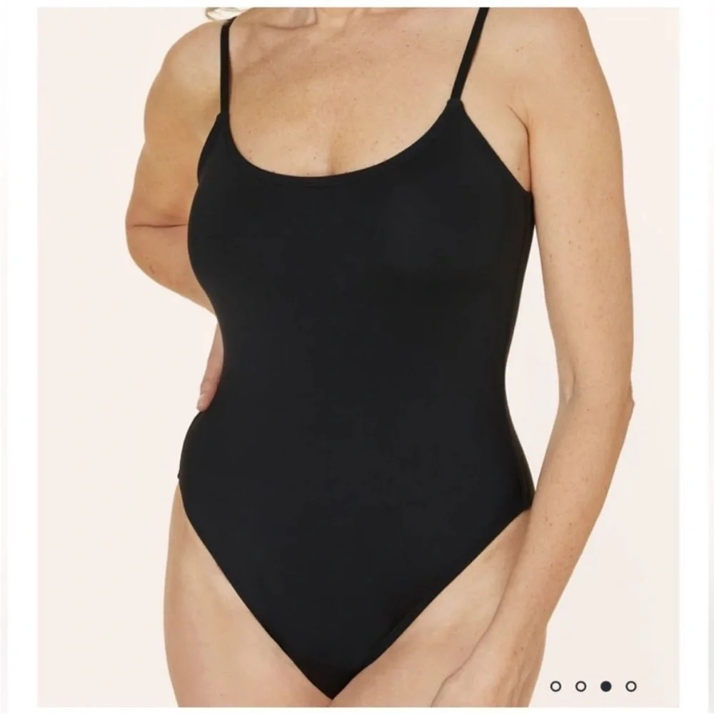 Andie The Laguna One Piece Swimsuit Black size XS - Picture 2 of 5
